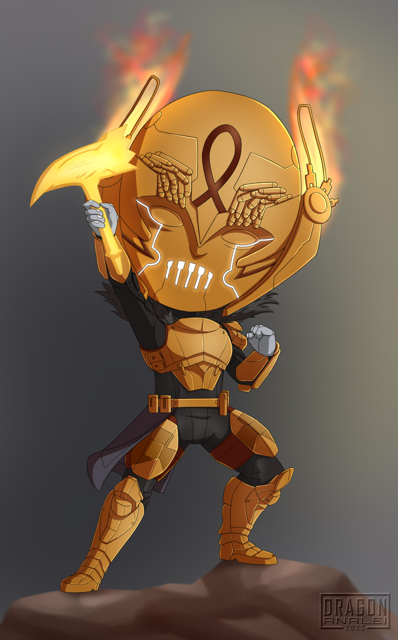 Chibis of two of my characters